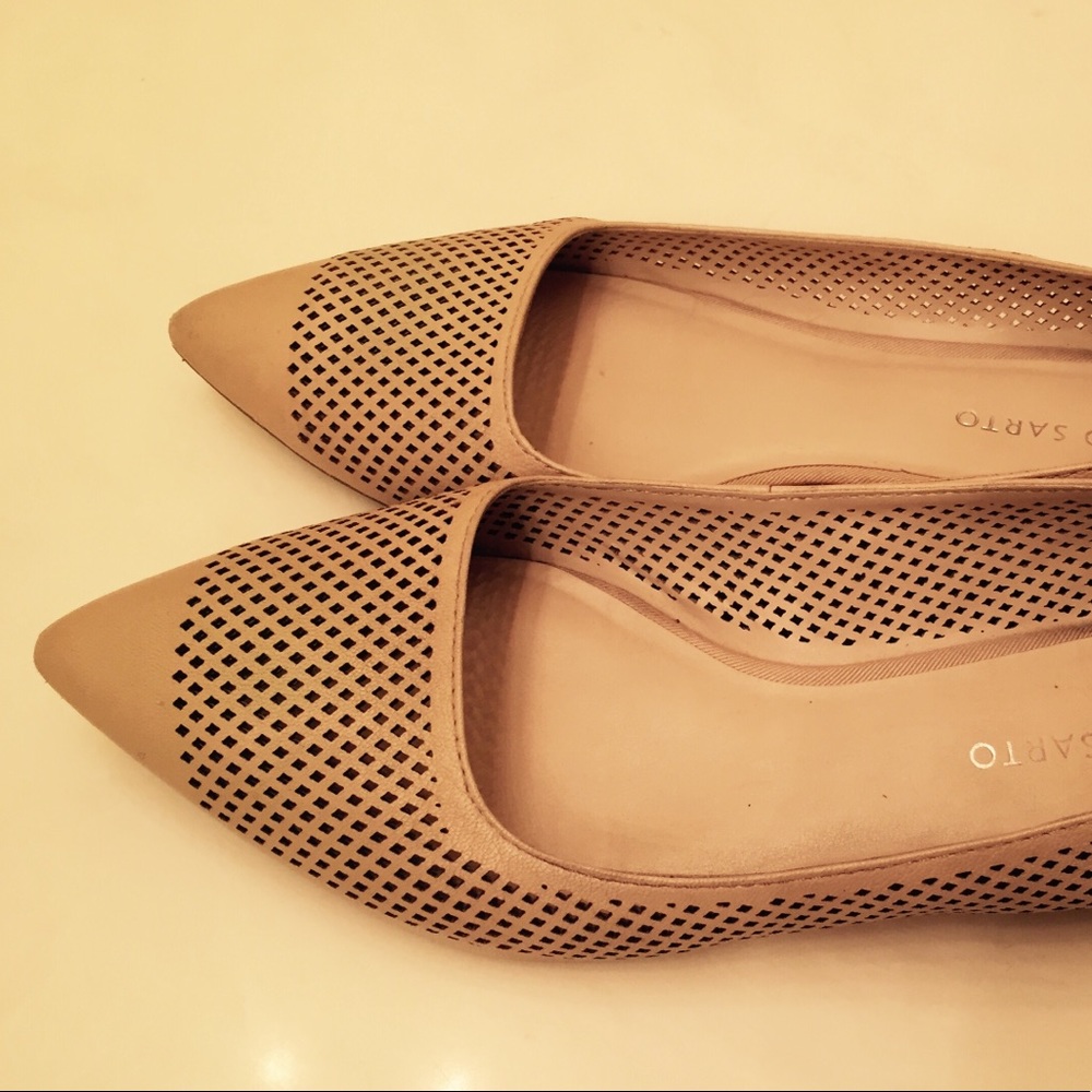 🍂🍁 FRANCO SARTO Nude Flats 🍁🍂